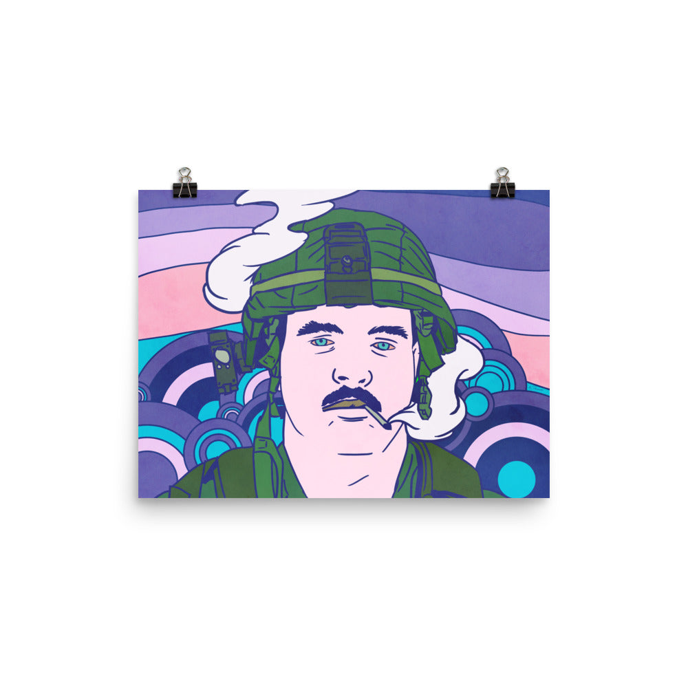 High On Service Print