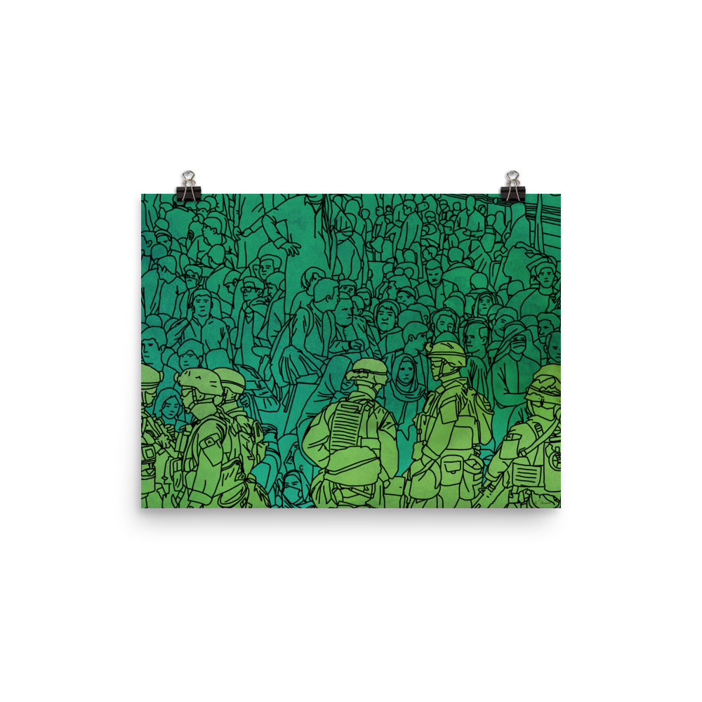 Evacuations Print