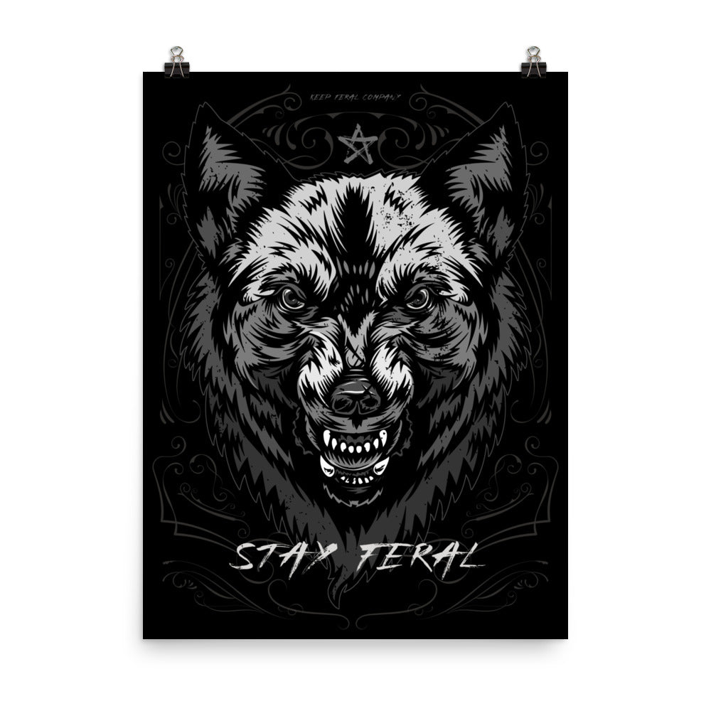 Stay Feral Print