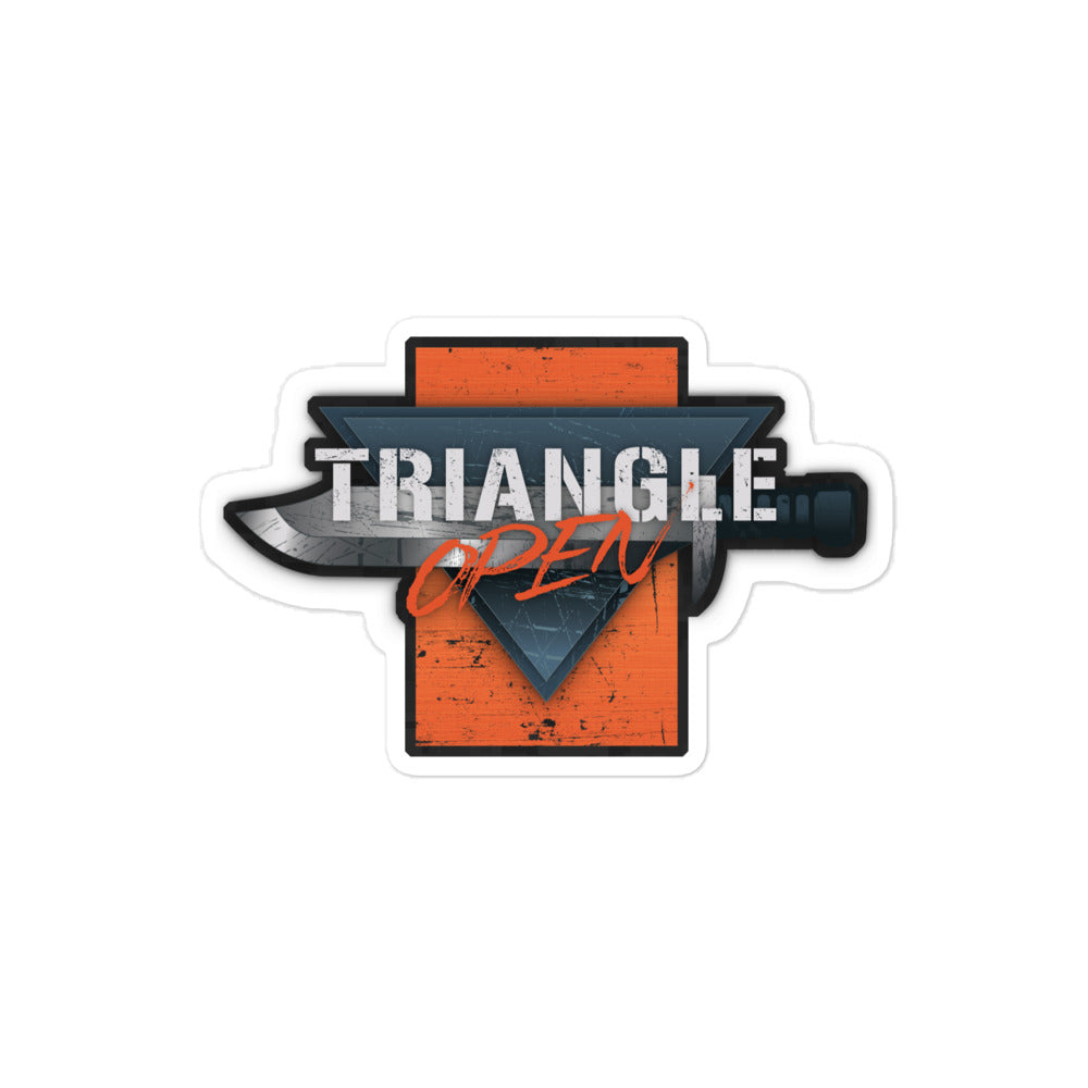 Triangle Open Stickers