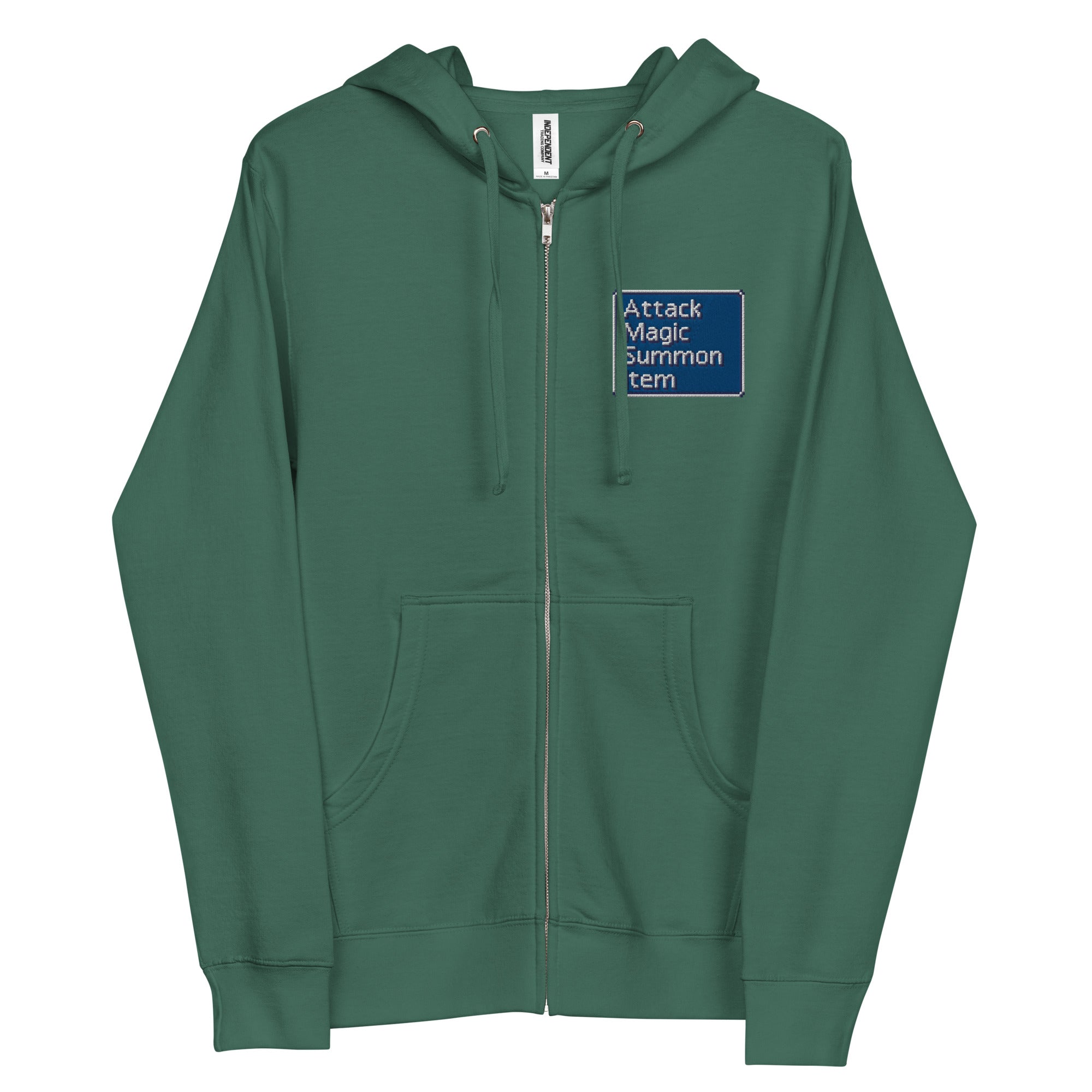 Battle Menu Zip Up Hoodie