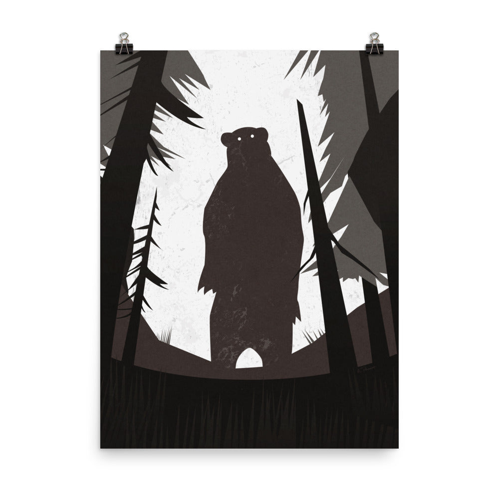 Dark Bear Poster