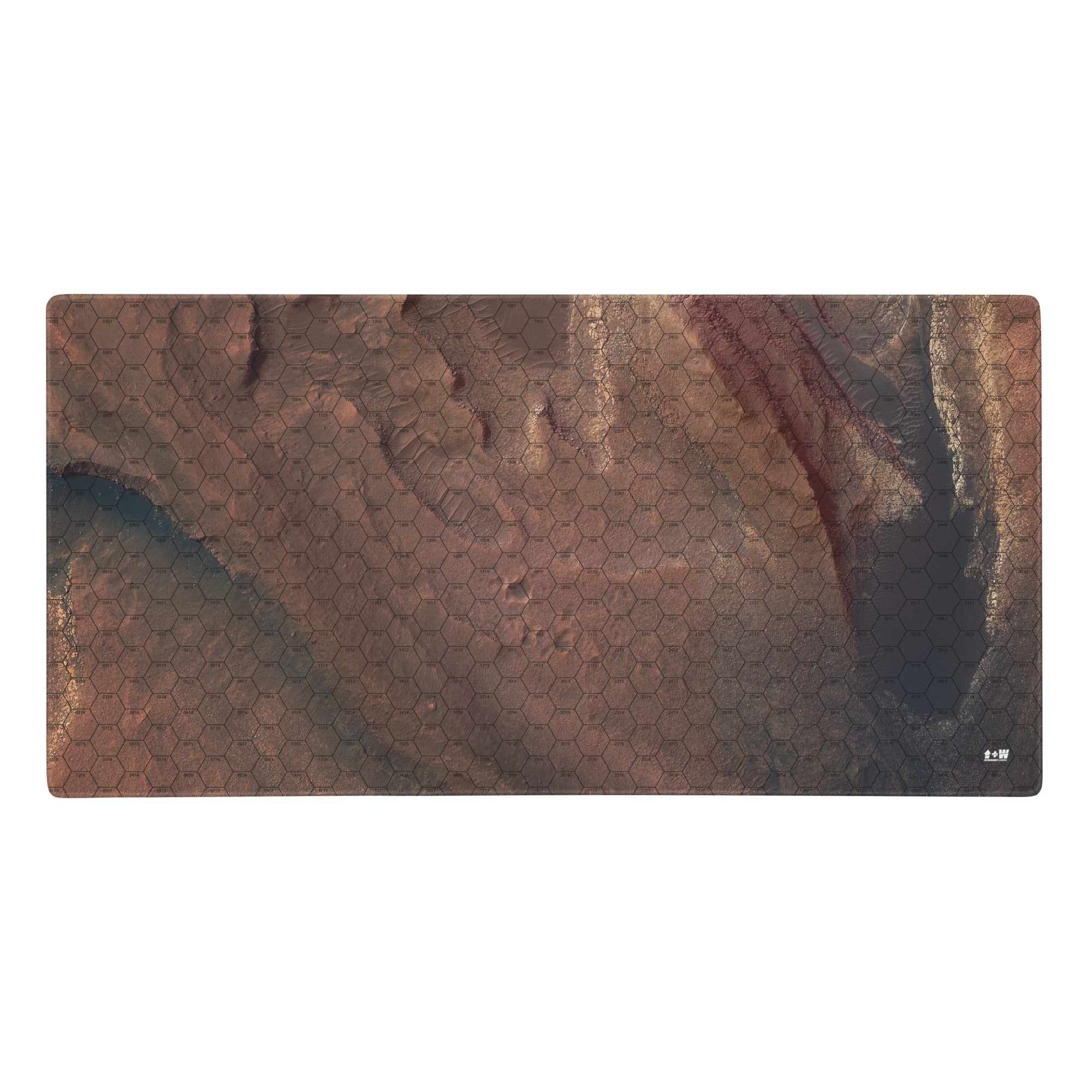 Martian Desert Hex Gaming Mat