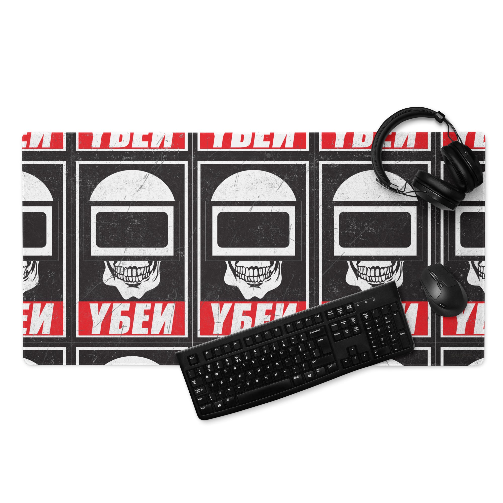 YBEN Skull Pattern Gaming Mouse Pad