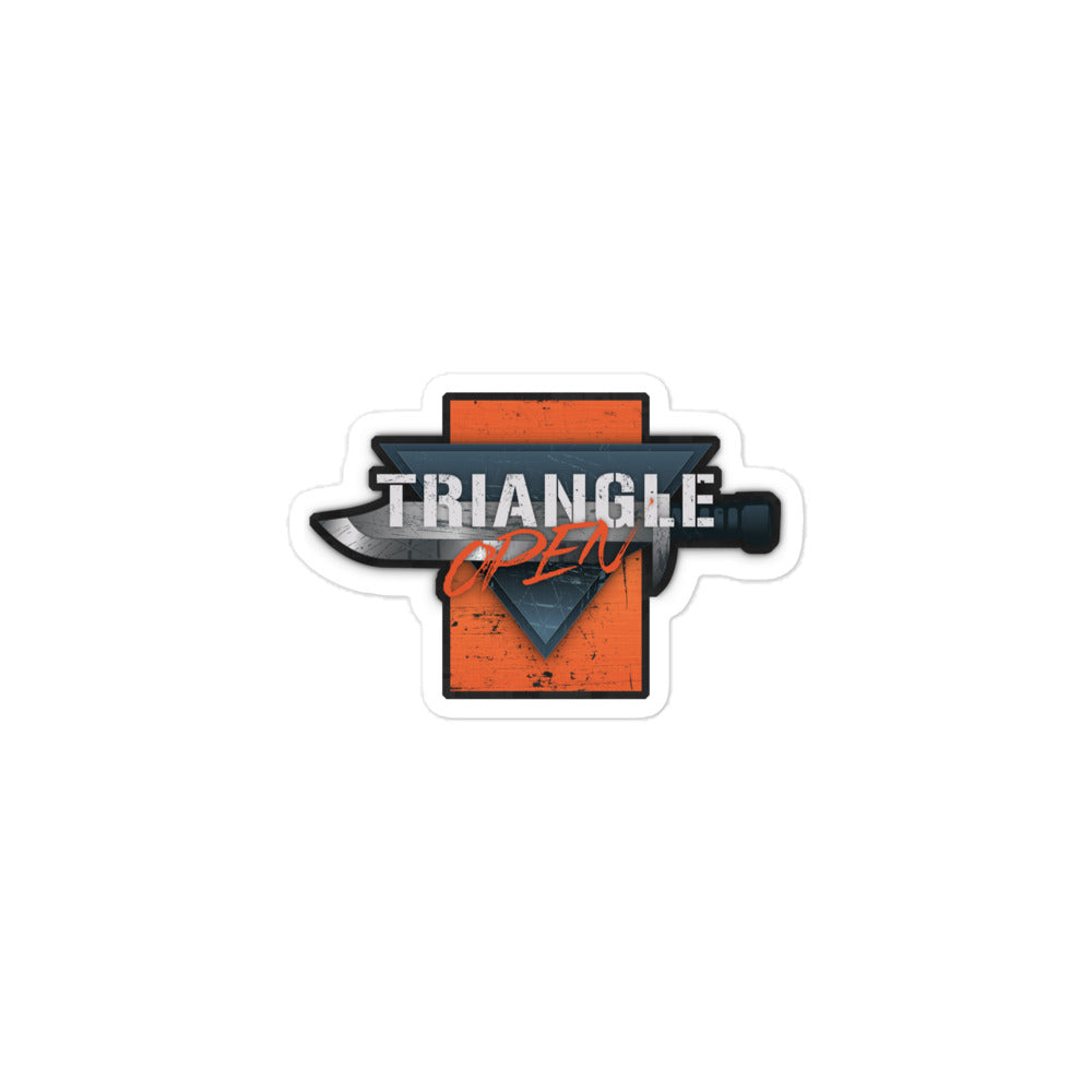Triangle Open Stickers