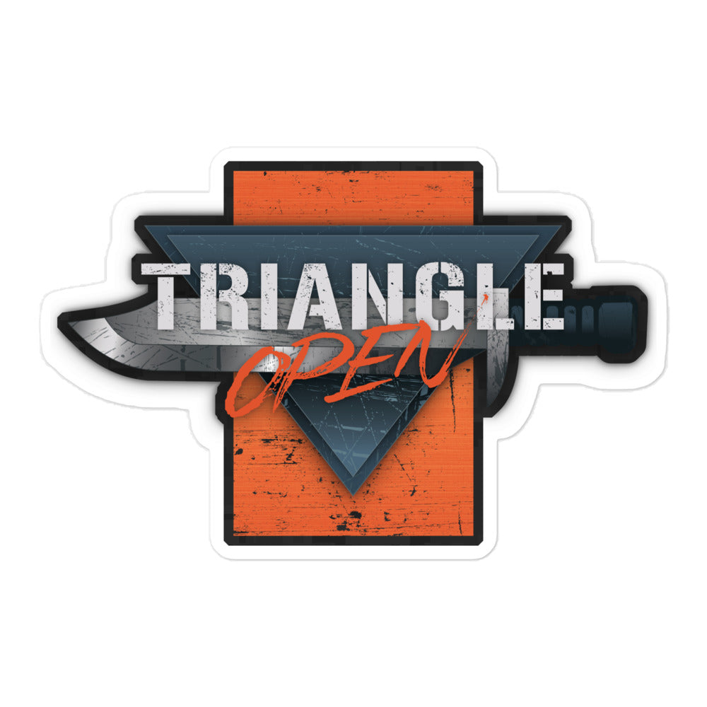 Triangle Open Stickers